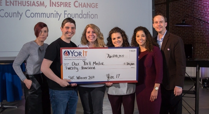 Our York Media Takes Home $20,000 Grant from YorIt Live Pitch Event