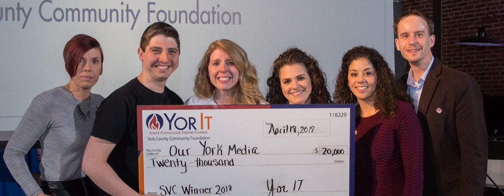 Our York Media Takes Home $20,000 Grant from YorIt Live Pitch Event