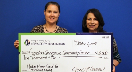 YCCF’s Embracing Aging Awards $89,000 in Grants To Improve Lives of Older Adults in York County