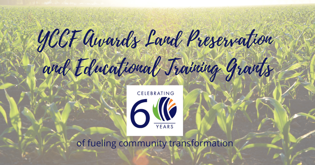 York County Community Foundation Awards Land Preservation and Educational Training Grants