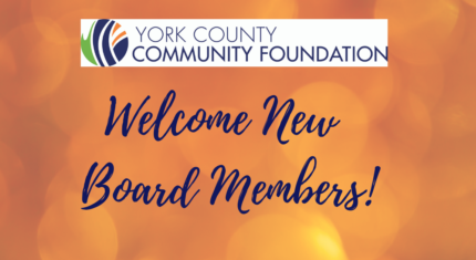 York County Community Foundation Welcomes Four New Board Members
