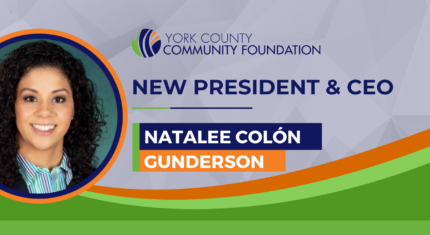 Natalee Colón Gunderson Named President and CEO of  York County Community Foundation